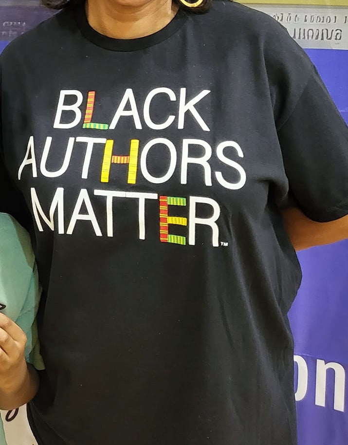 Black Authors Matter T-Shirt - Sizes 2XL to 5XL