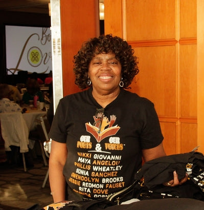 Our Poets/Our Voices T-Shirt - Sizes XS to XL