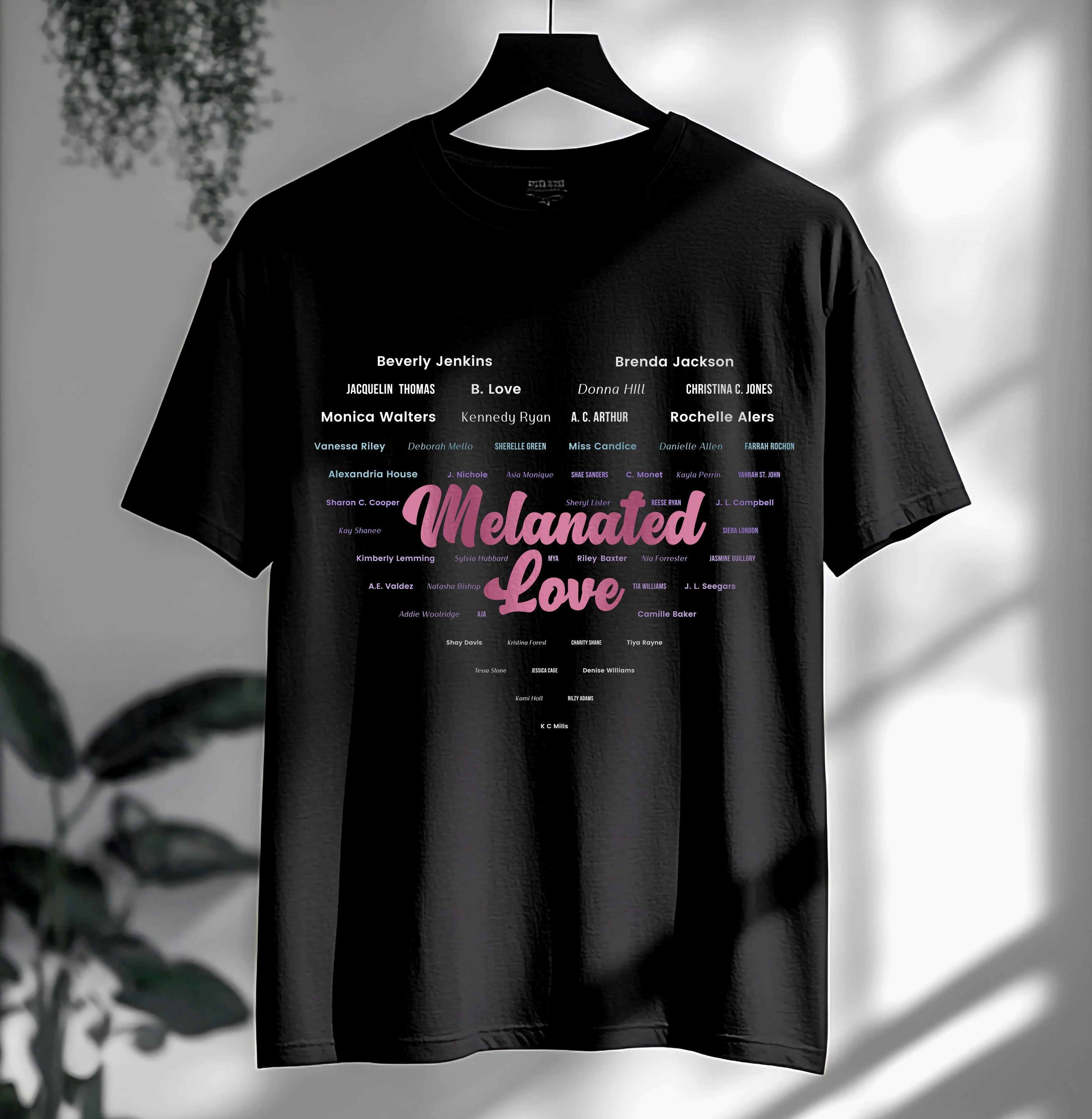 Melanated Love T-Shirt - 2XL to 5XL