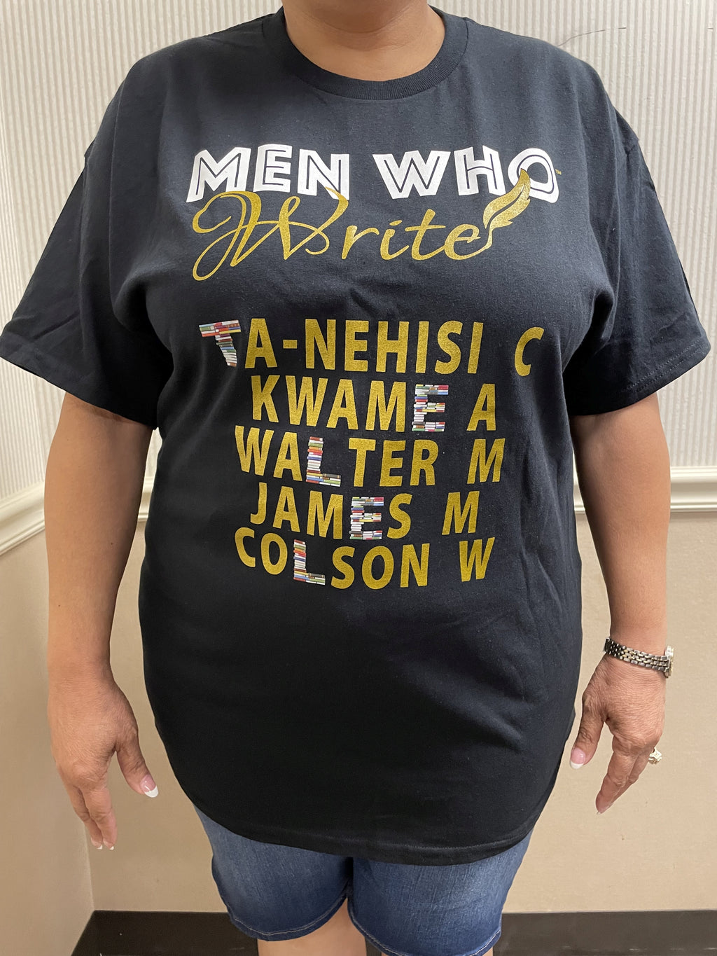 Men Who Write T-Shirt - Sizes 2XL to 5XL