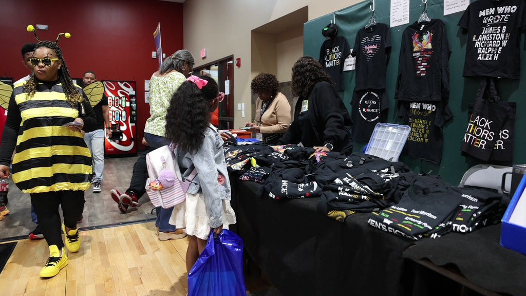 Black Authors Matter T-Shirt - Sizes 2XL to 5XL