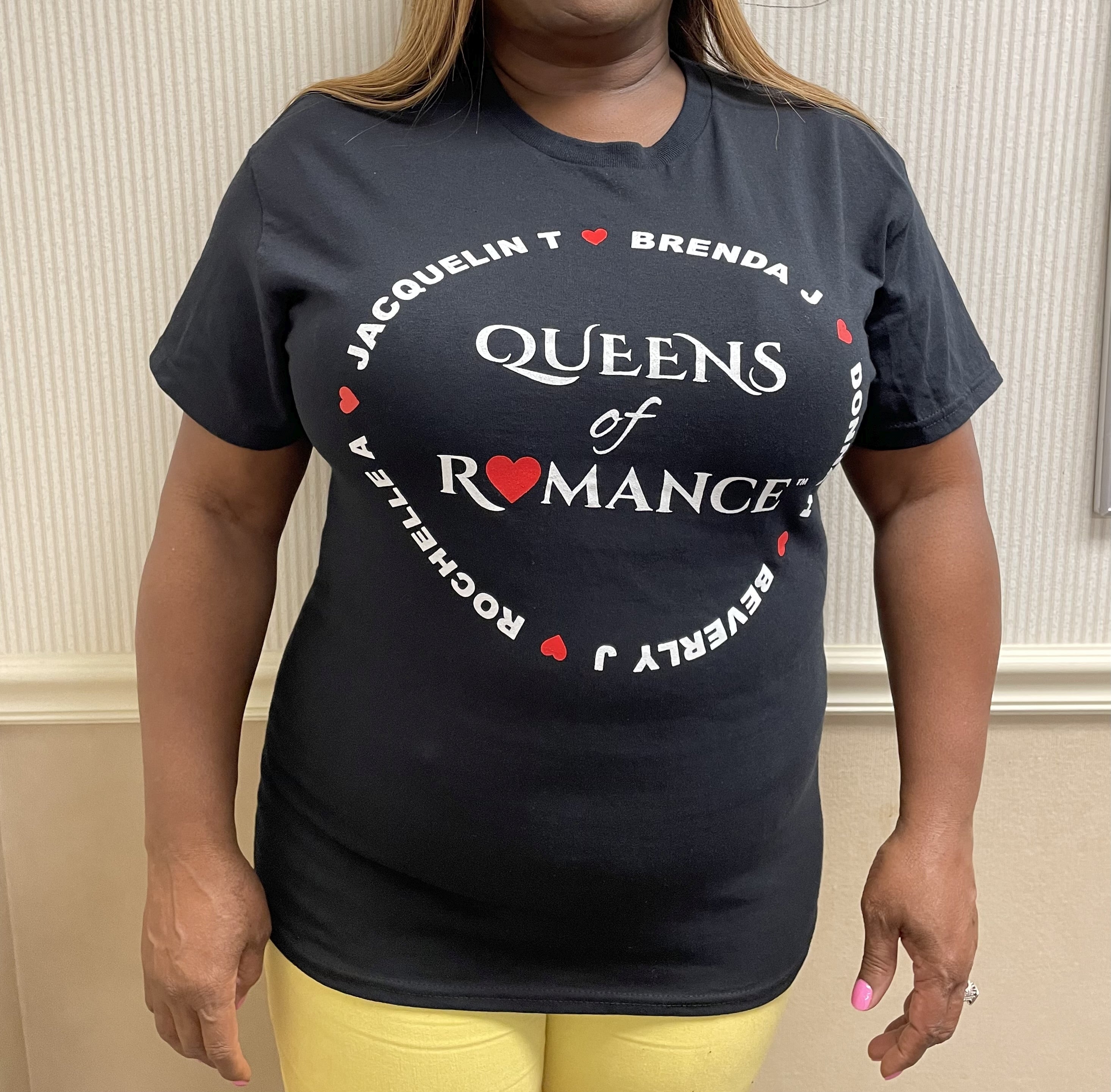 Queens of Romance T-Shirt - Sizes 2XL to 5XL