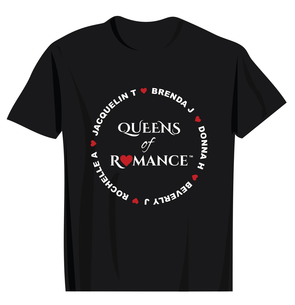 Queens of Romance T-Shirt - Sizes 2XL to 5XL